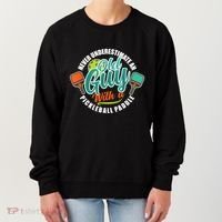 Pickleball Saying Grandma Old Guys Women's Sweatshirt thumb 0