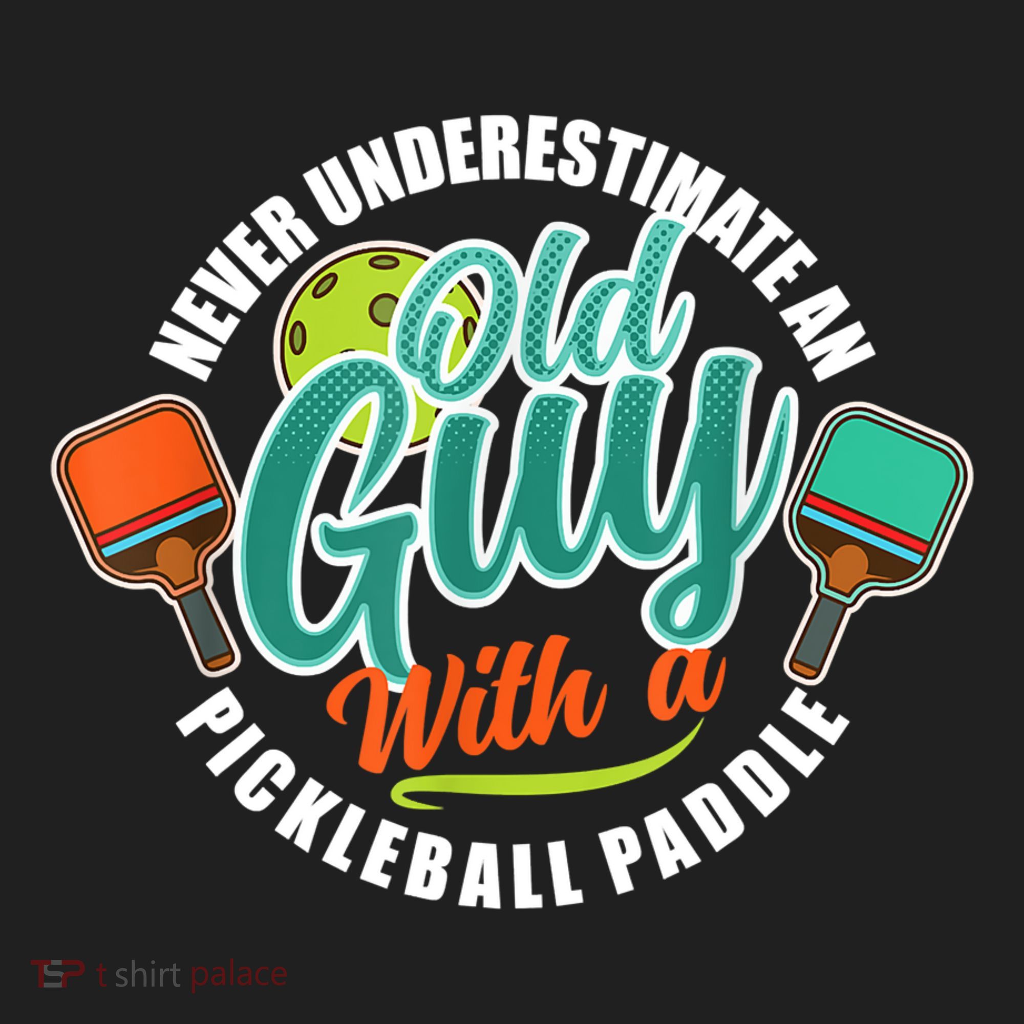 Pickleball Saying Grandma Old Guys Women's Sweatshirt