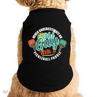 Pickleball Saying Grandma Old Guys Doggie Tank thumb 0