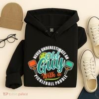 Pickleball Saying Grandma Old Guys Hoodie thumb 4