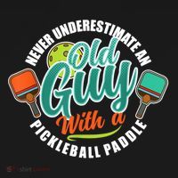 Pickleball Saying Grandma Old Guys Women's Hoodie thumb 2