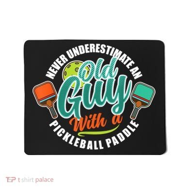 Pickleball Saying Grandma Old Guys Mousepad