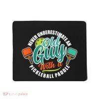 Pickleball Saying Grandma Old Guys Mousepad thumb 0