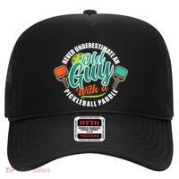 Pickleball Saying Grandma Old Guys Hat thumb 0