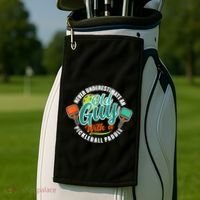 Pickleball Saying Grandma Old Guys Golf Towel thumb 2