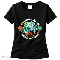 Pickleball Saying Grandma Old Guys Women's T-Shirt thumb 0