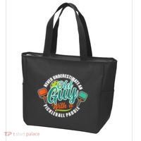 Pickleball Saying Grandma Old Guys Tote Bag thumb 3
