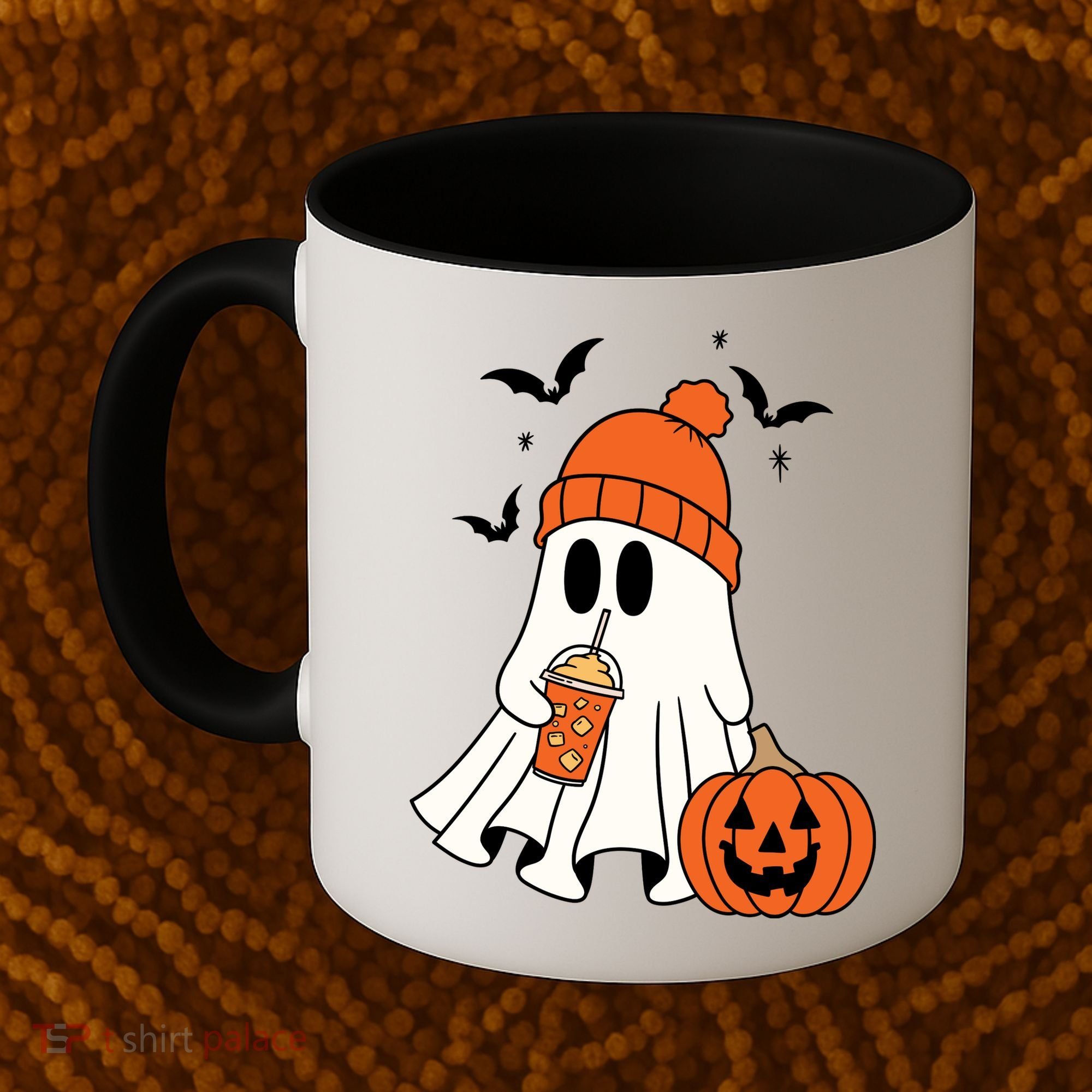 Pumpkin Spice Ghost Spooky Season Coffee Mug