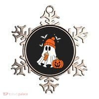 Pumpkin Spice Ghost Spooky Season Ornament thumb 0