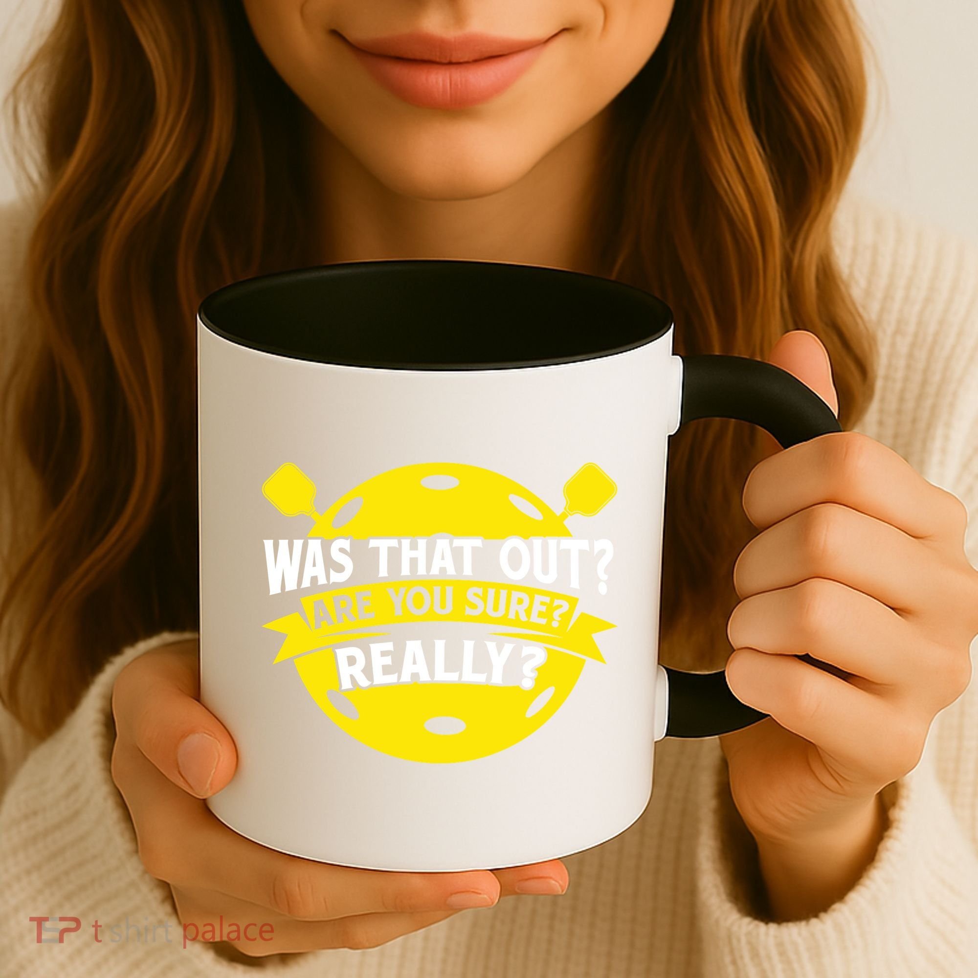 Pickleball Sports Game Equipment Pickleball Gift Coffee Mug