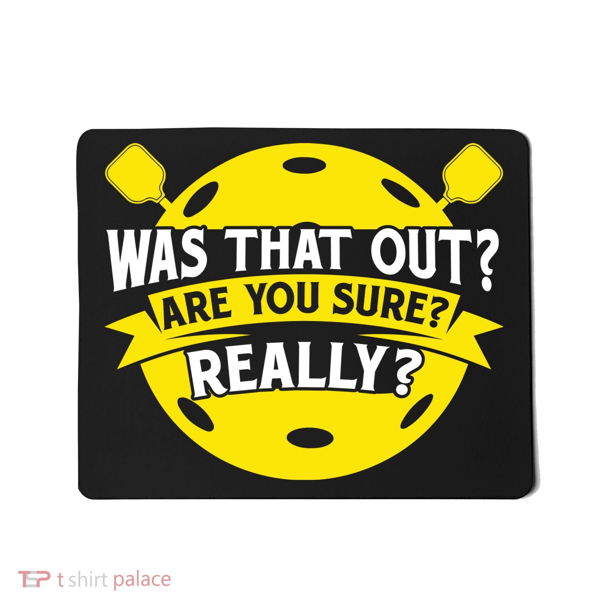 Pickleball Sports Game Equipment Pickleball Gift Mousepad