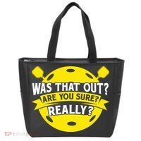 Pickleball Sports Game Equipment Pickleball Gift Tote Bag thumb 0