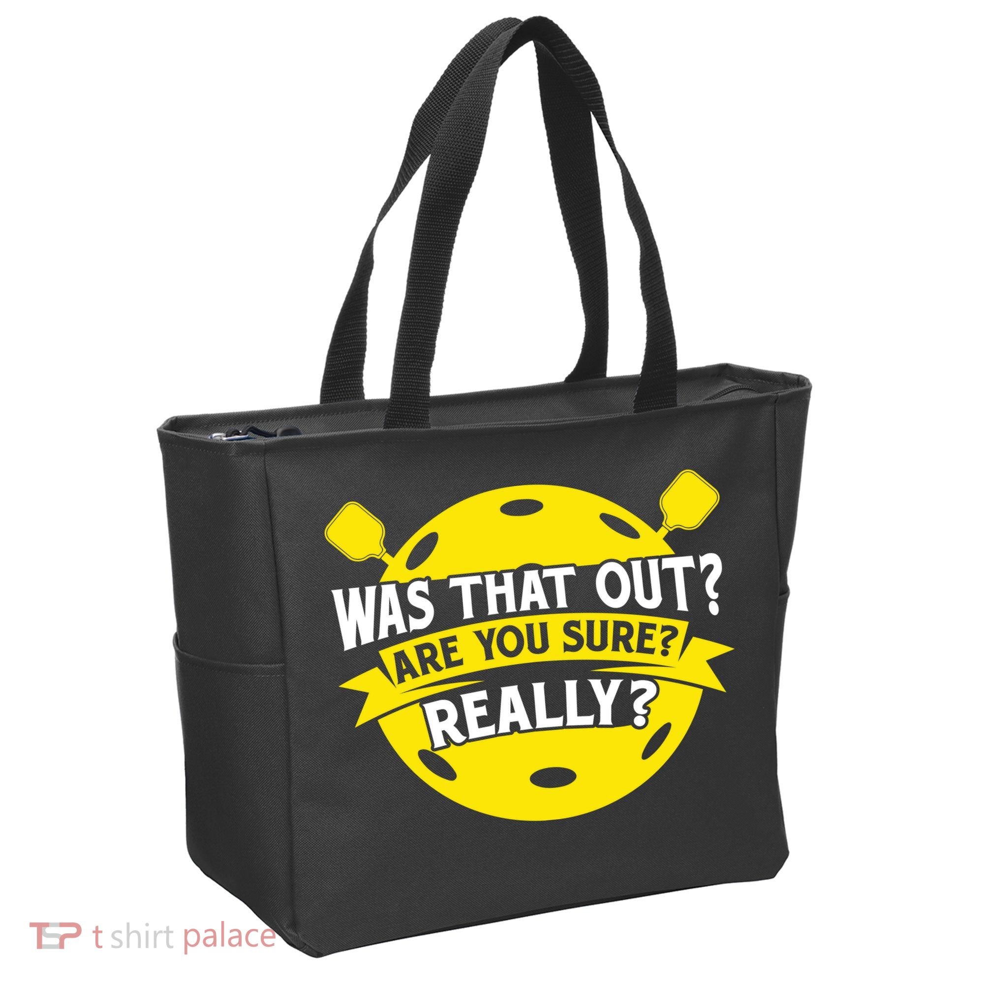 Pickleball Sports Game Equipment Pickleball Gift Tote Bag