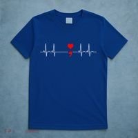Project Semicolon Gift Suicide Prevention Great Gift Heartbeat Meaningful Gift T-Shirt thumb 5