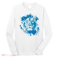 Paint Splat Graffiti Lions Football Sports Fan Long Sleeve Shirt thumb 0