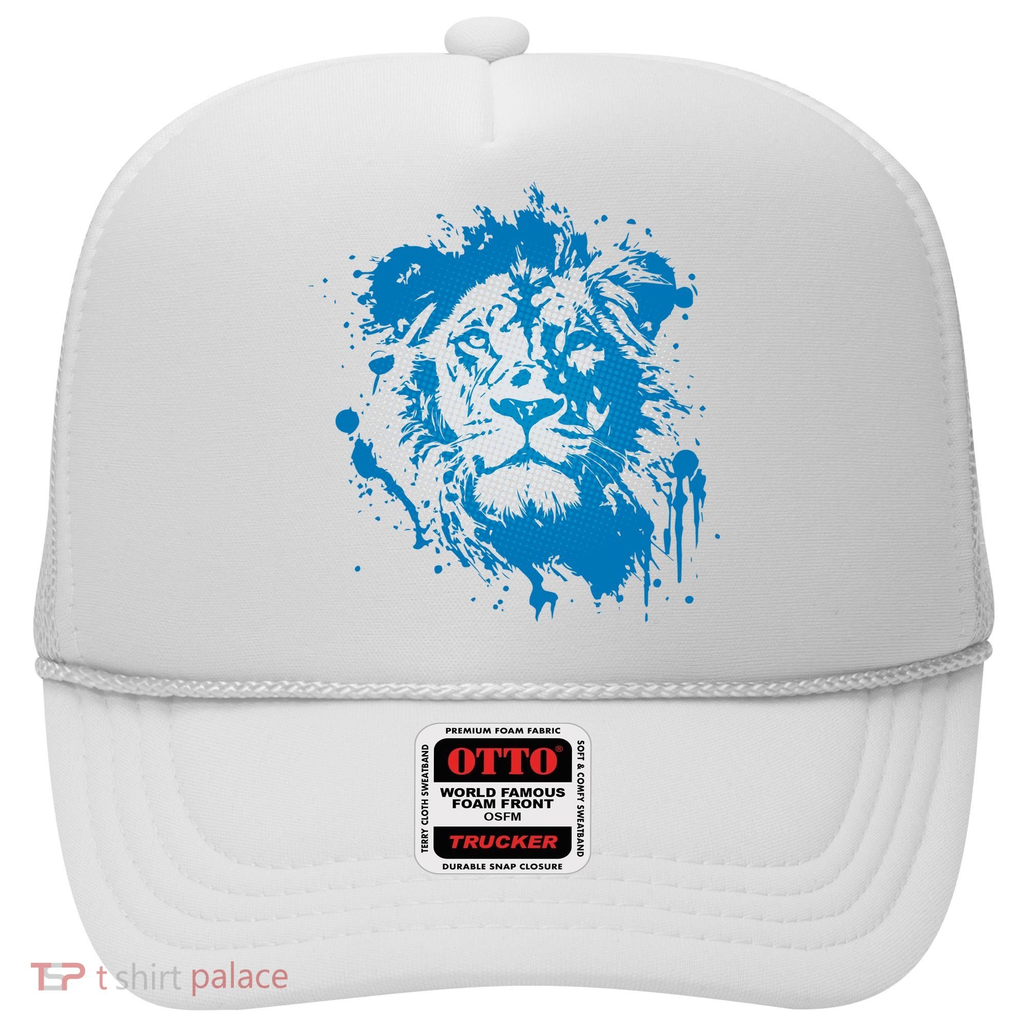 Paint Splat Graffiti Lions Football Sports Fan Hat