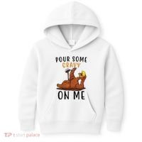 Pour Some Gravy On Me Funny Thanksgiving Turkey Kids Hoodie thumb 0
