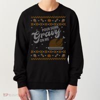 Poor Some Gravy In Me Ugly Sweater Thanksgiving Women's Sweatshirt thumb 0