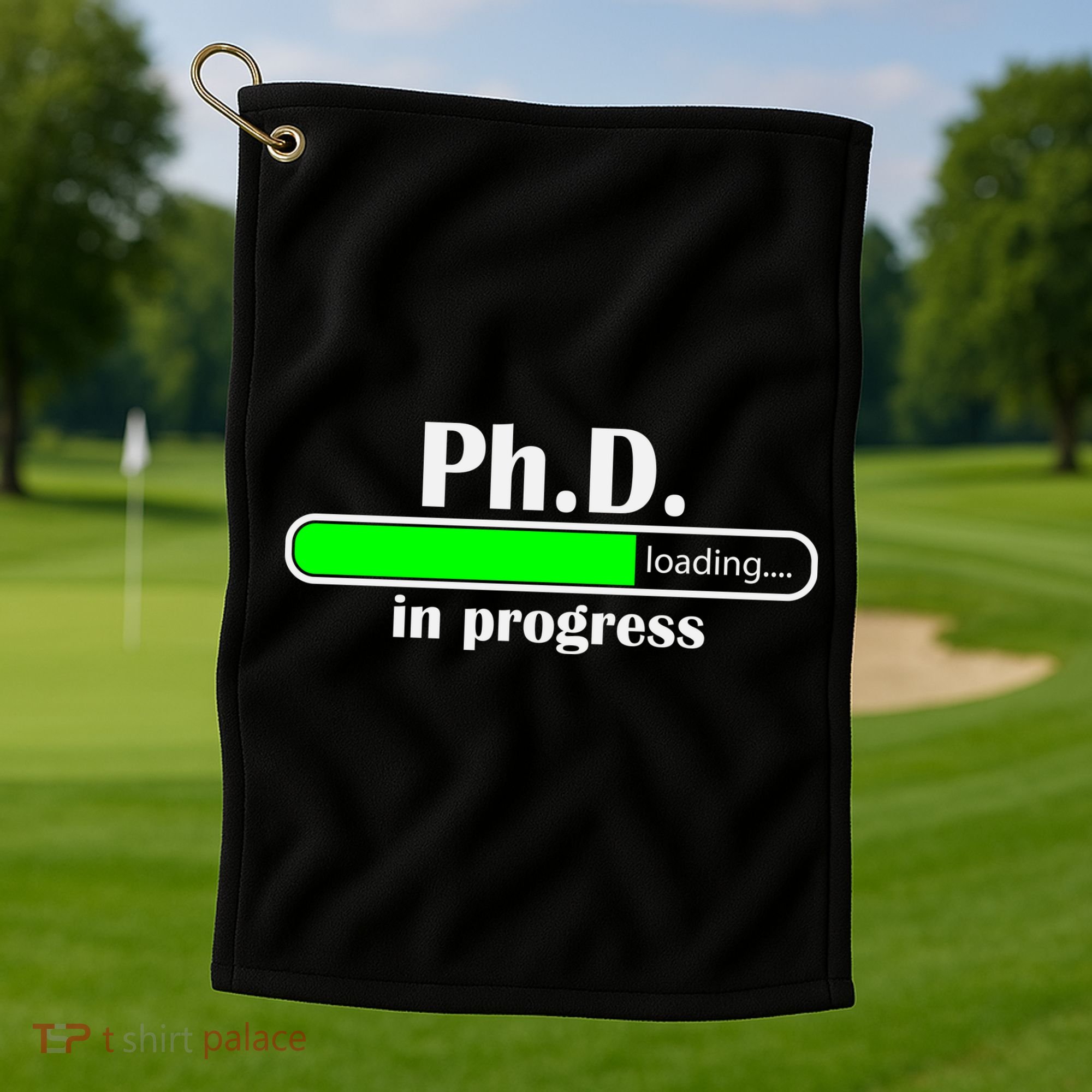 PhD Student Gft 7 Golf Towel