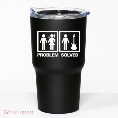 Problem Solved Guitar Tumbler