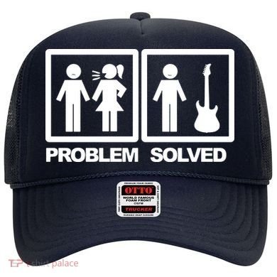 Problem Solved Guitar Hat