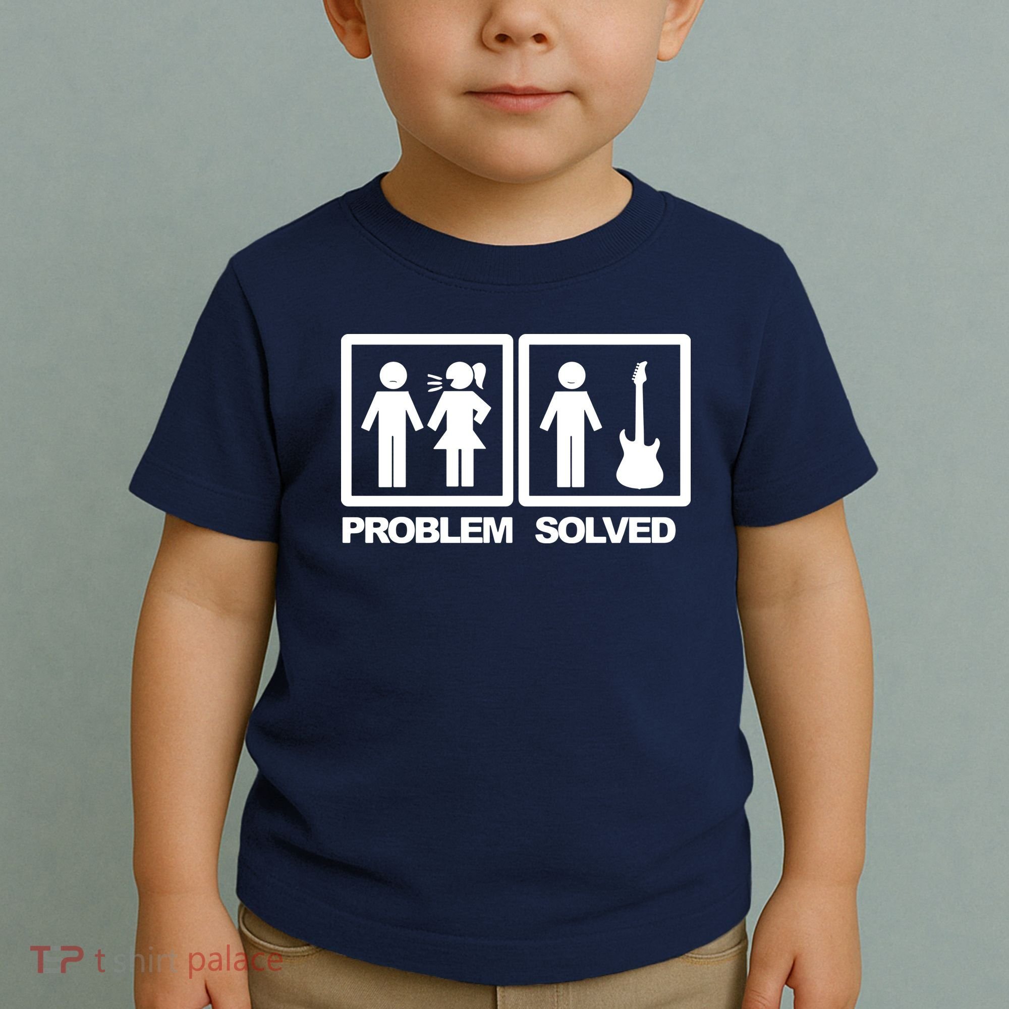 Problem Solved Guitar Toddler T-Shirt