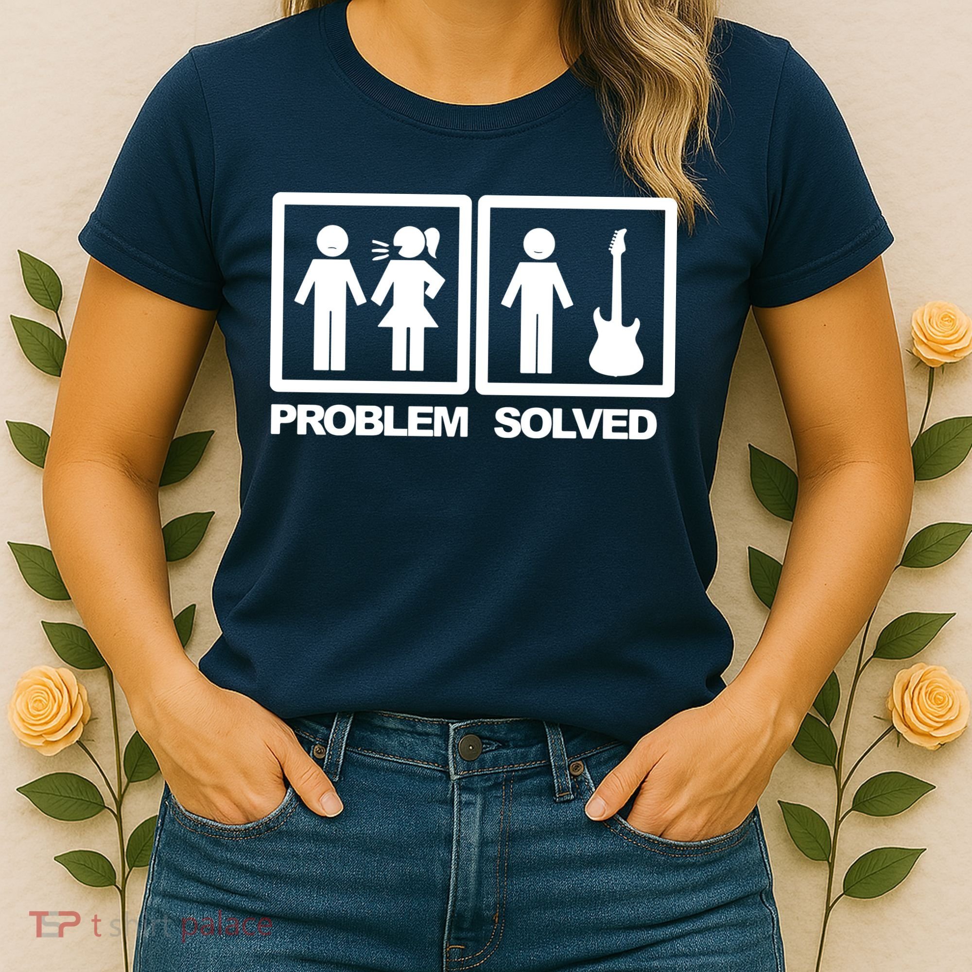 Problem Solved Guitar Women's T-Shirt