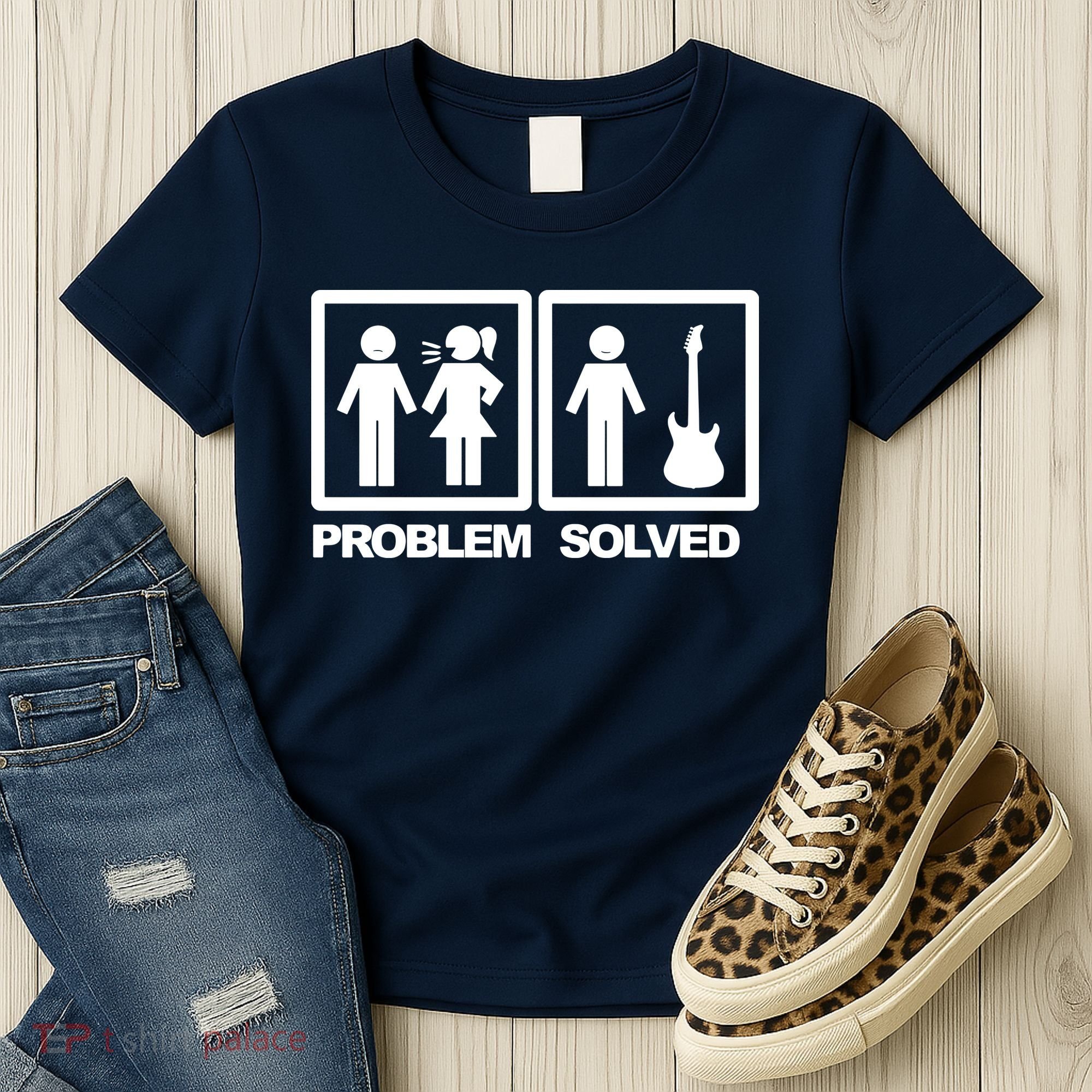 Problem Solved Guitar Women's T-Shirt