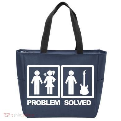 Problem Solved Guitar Tote Bag