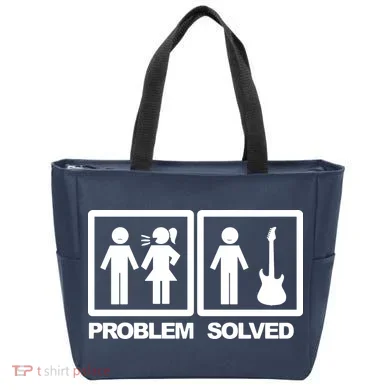 Problem Solved Guitar Tote Bag