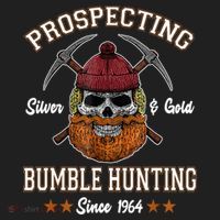 Prospecting Silver & Gold Bumble Hunting Since Beanie thumb 2