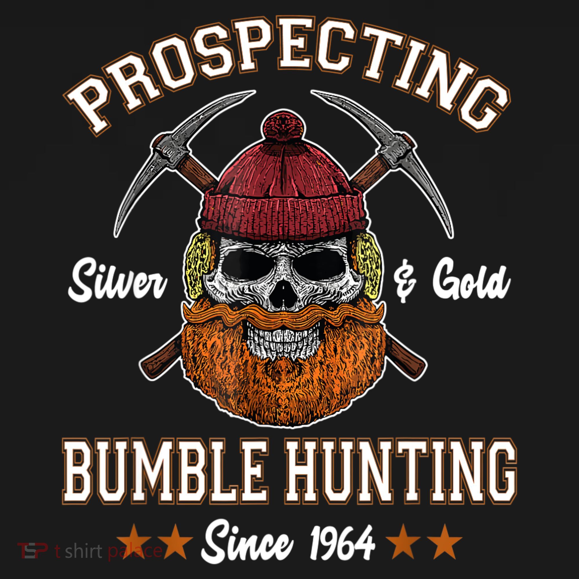 Prospecting Silver & Gold Bumble Hunting Since Women's Long Sleeve Shirt