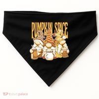 Pumpkin Spice Gnomes Autumn Lover USA-Made Doggie Bandana thumb 0