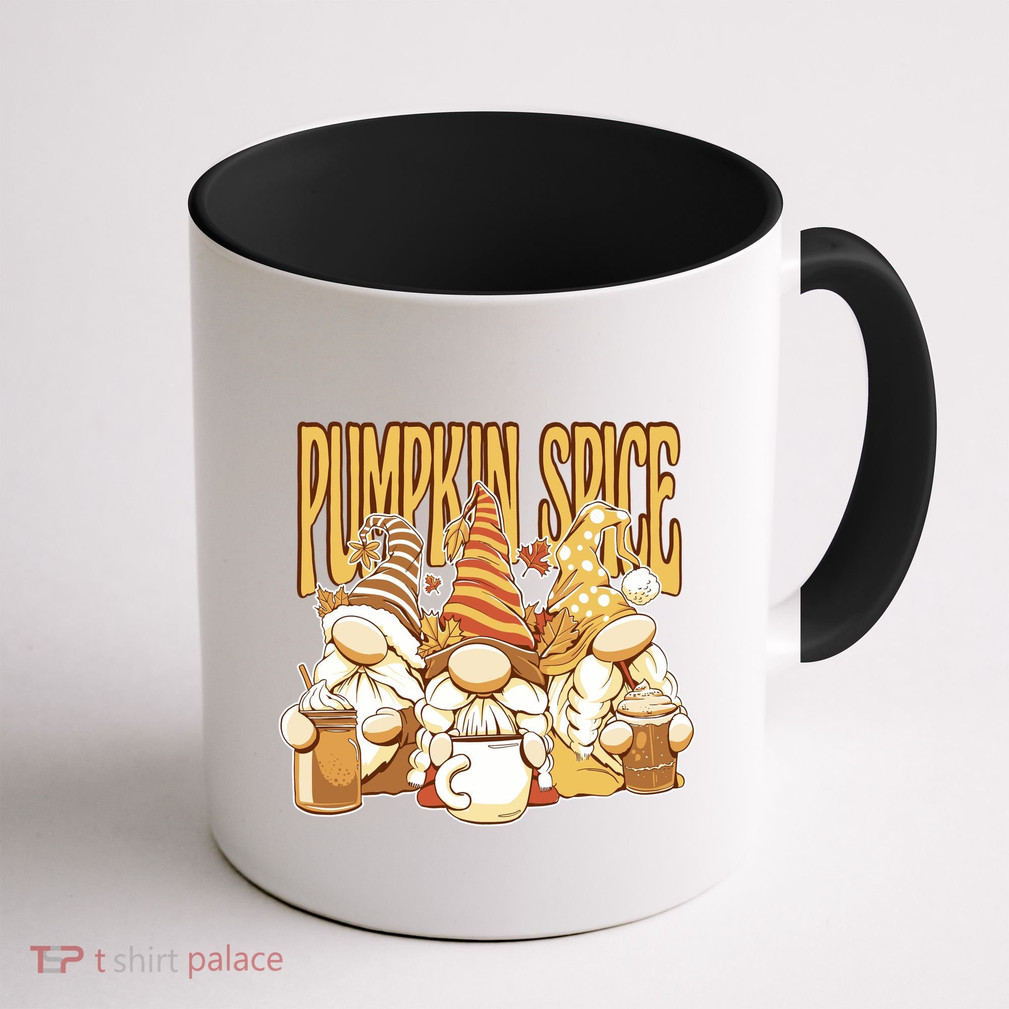 Pumpkin Spice Gnomes Autumn Lover Coffee Mug