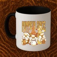 Pumpkin Spice Gnomes Autumn Lover Coffee Mug thumb 2