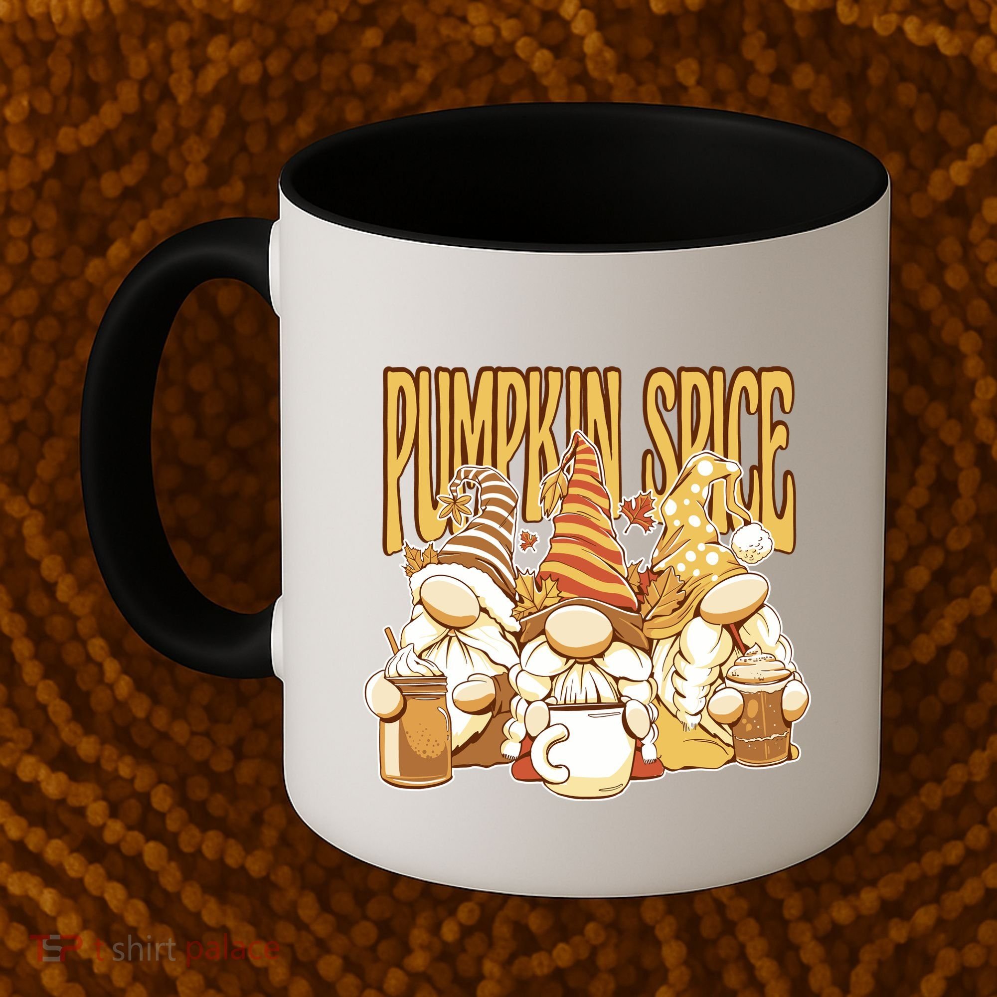Pumpkin Spice Gnomes Autumn Lover Coffee Mug