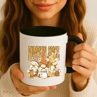 Pumpkin Spice Gnomes Autumn Lover Coffee Mug thumb 3