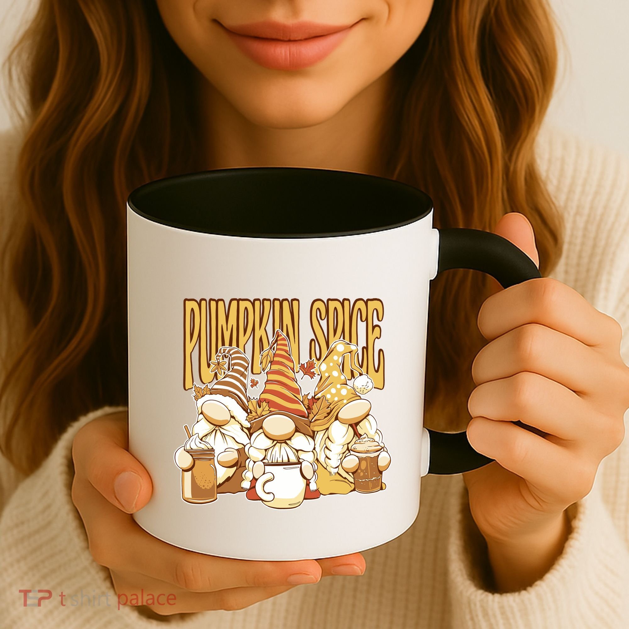Pumpkin Spice Gnomes Autumn Lover Coffee Mug