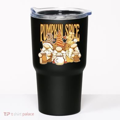 Pumpkin Spice Gnomes Autumn Lover Tumbler