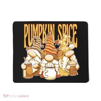 Pumpkin Spice Gnomes Autumn Lover Mousepad