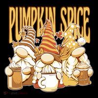 Pumpkin Spice Gnomes Autumn Lover Ornament thumb 1