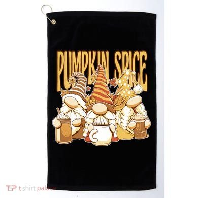 Pumpkin Spice Gnomes Autumn Lover Golf Towel