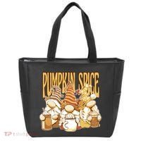 Pumpkin Spice Gnomes Autumn Lover Tote Bag thumb 0
