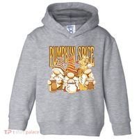 Pumpkin Spice Gnomes Autumn Lover Toddler Hoodie thumb 0