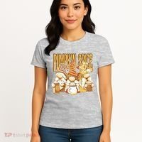 Pumpkin Spice Gnomes Autumn Lover Women's T-Shirt thumb 4