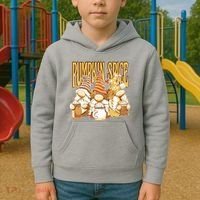 Pumpkin Spice Gnomes Autumn Lover Kids Hoodie thumb 2