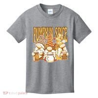 Pumpkin Spice Gnomes Autumn Lover Kids T-Shirt thumb 0