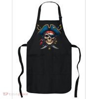 Pirate Skull Halloween Apron thumb 0