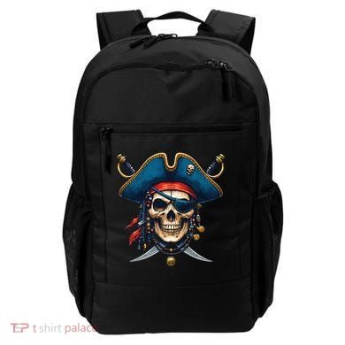 Pirate Skull Halloween Backpack