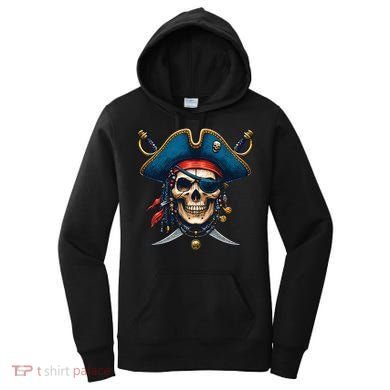 Pirate Skull Halloween Women's Hoodie